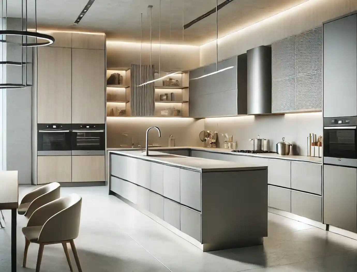 Gluten Free Food in Elegant Kitchen