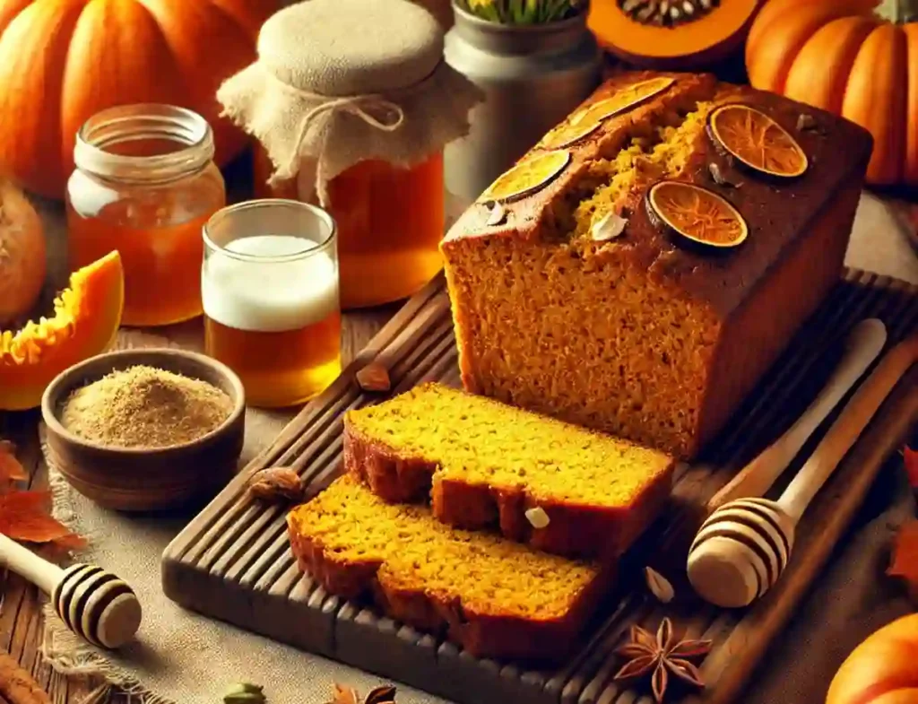 Pumpkin Gluten Free Bread 3
