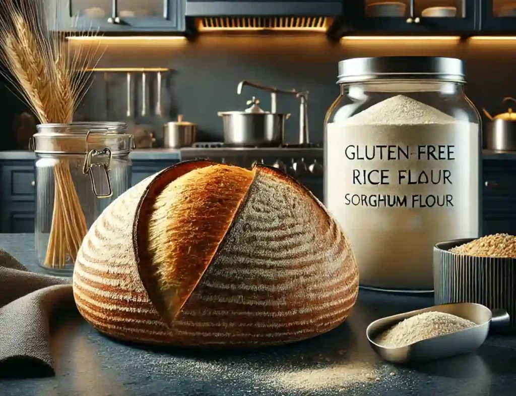 sourdough gluten free bread starter 1